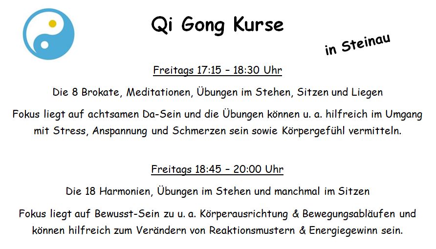 Qi Gong Kurse in Steinau 1